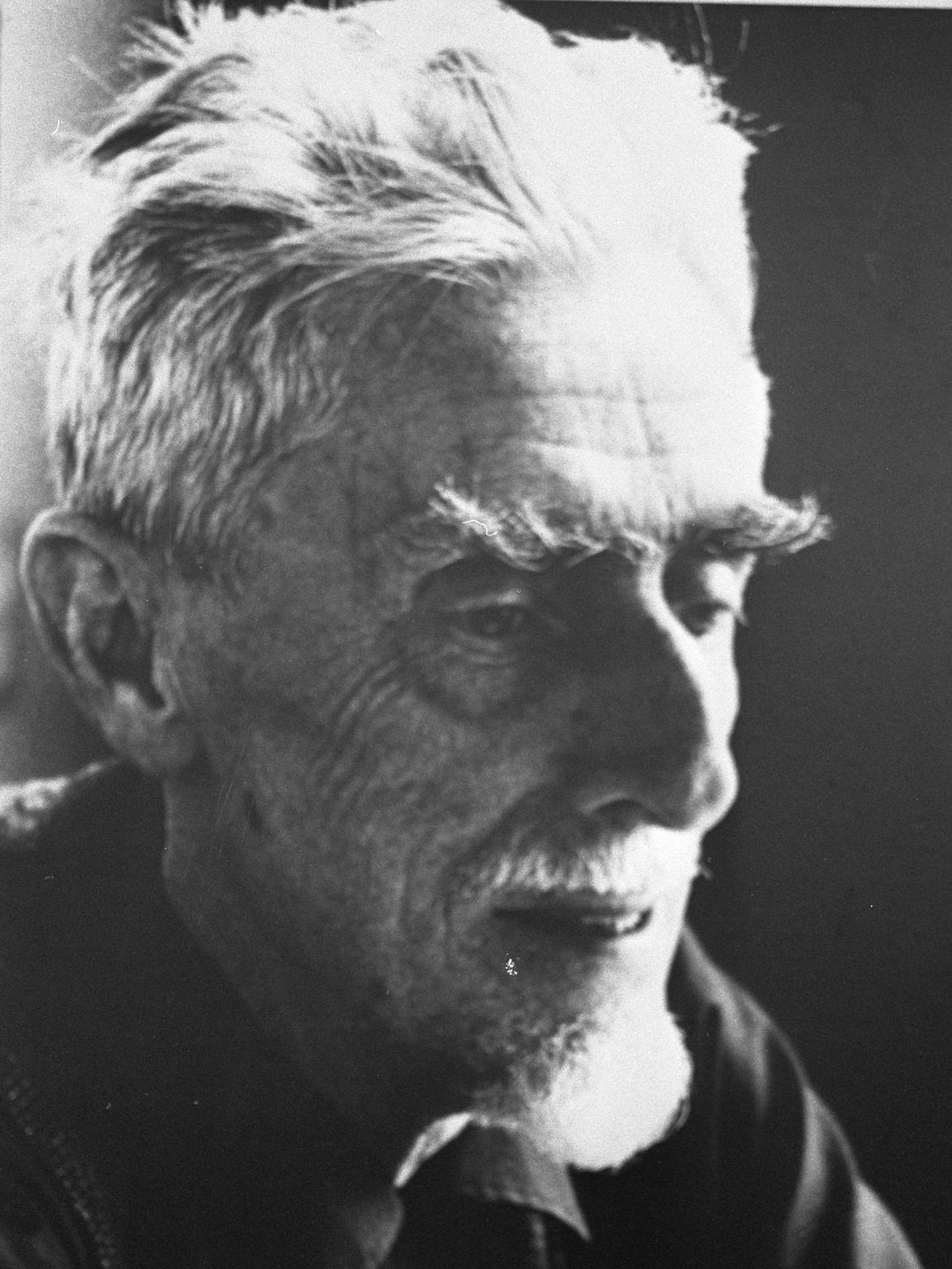 M. C. Escher photographed in 1971